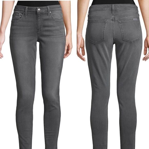 Joe’s Jeans- Women’s Straight Cut Cotton Lyocell Blend Gray Wash Jeans, 32 - Picture 1 of 13